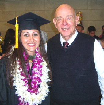 Keyvanjah and former faculty member Thomas Tozer 